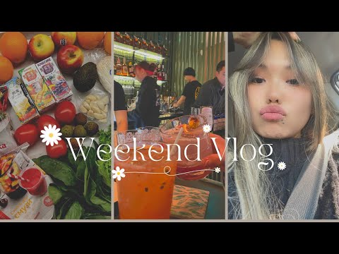 Видео: weekend vlog | үсээ будуулсан, girls night out, summer nails & manifestation 🍒