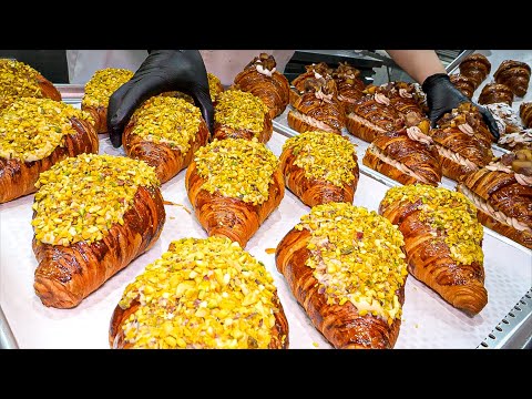 Видео: Все ручной работы, процесс приготовления круассанов со сливками