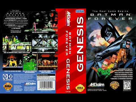 Видео: Ретро-Aзбука 90х(Batman Forever  SEGA)
