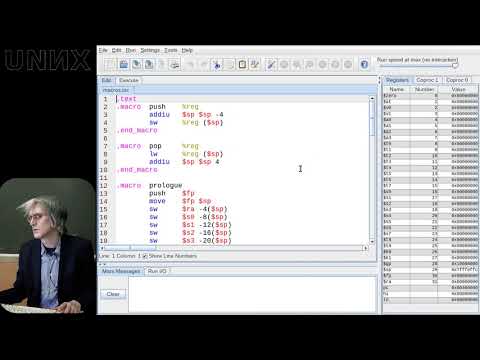 Видео: [UNИX] Архитектура и язык ассемблера MIPS (07) -  Когда что-то пошло не так
