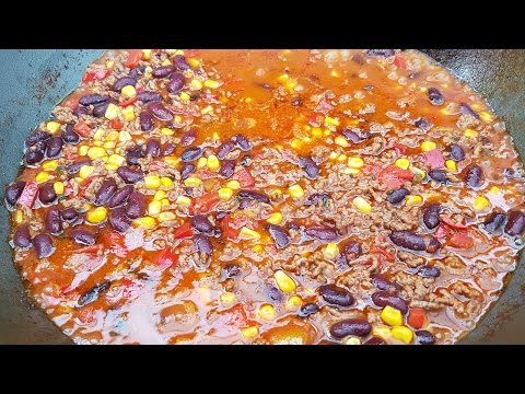 Видео: ЧИЛИ КОН КАРНЕ В КАЗАНЕ