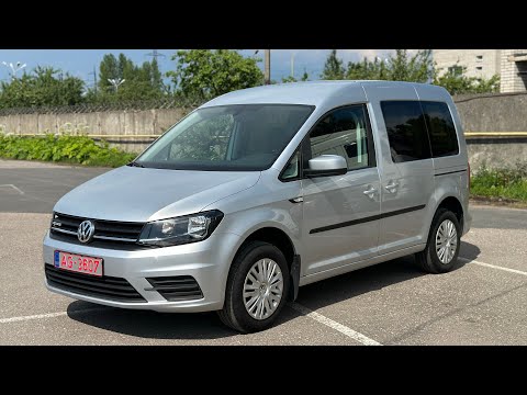 Видео: Volkswagen Caddy TGI. Заводской газ-метан. Псков.