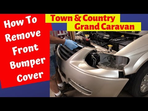 Видео: Снятие переднего бампера Grand Caravan / Town & Country