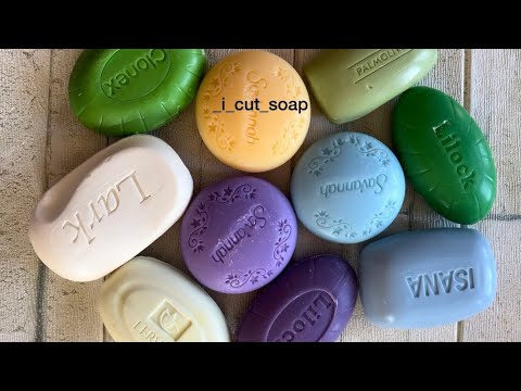 Видео: ASMR cutting dry soap/ soap carving/relax video/ резка сухого мыла