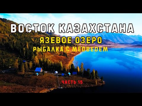 Видео: Восток Казахстана. Язевое озеро. Рыбалка с МЕДВЕДЕМ!
