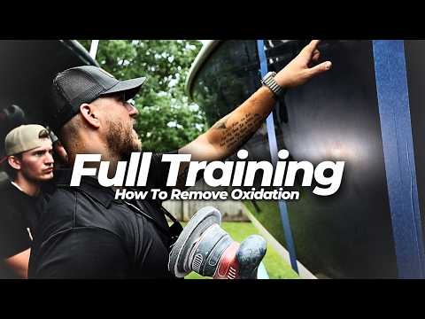 Видео: Как шлифовать, полировать и удалять следы окисления с лодки | Советы по детейлингу лодок