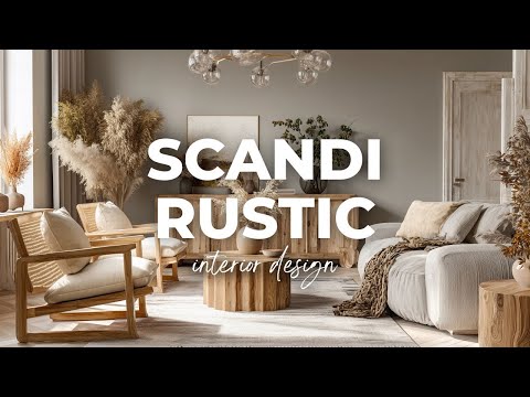Видео: Дизайн интерьера в скандинавском деревенском стиле: минимализм с естественной теплотой: 4K