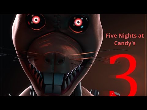 Видео: Массовое нападение Аниматроников 😱 [ Five Nights at Candy's 3 ] | Полное Прохождение Без мини игр