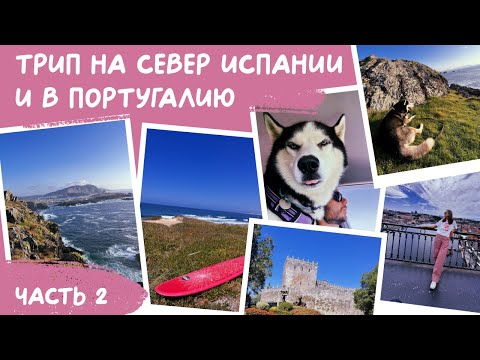 Видео: ТРИП на север Испании на АВТО и серфинг в Португалии