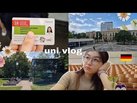 Видео: UNI VLOG💻✨ Мои университетские будни в Германии☕️