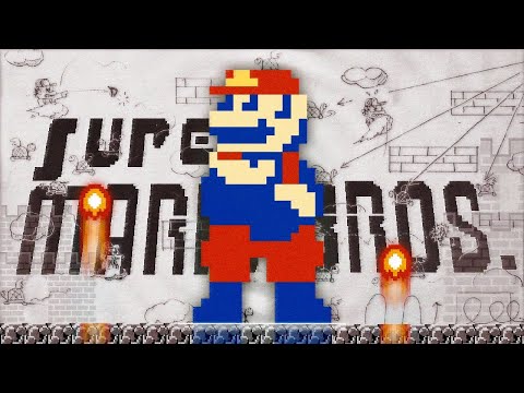 Видео: Неиспользованный контент Super Mario Bros.
