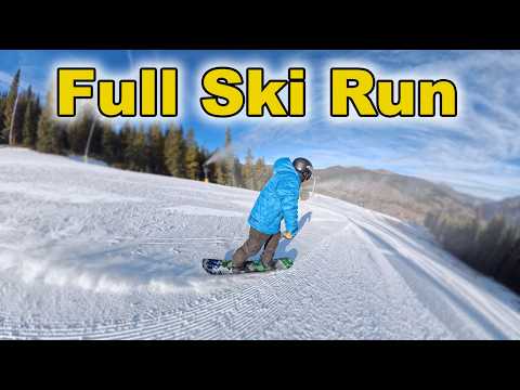 Видео: День открытия горнолыжного курорта Copper Mountain, лыжная трасса Top Top Bottom