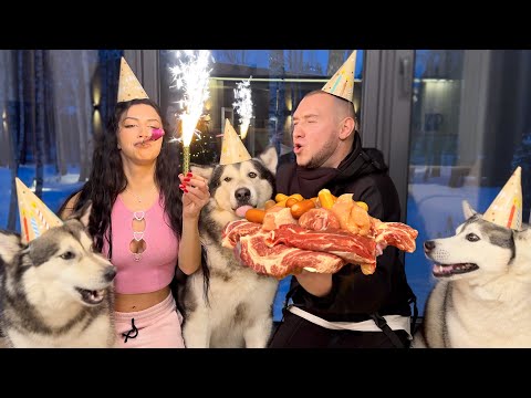 Видео: 20 кг МЯСА За Ночь! ДЕНЬ РОЖДЕНИЯ МАЙКА! УРА 🥳