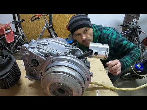 Видео: Заміна ЦПГ на моторолері Муравей-Тула ТМЗ 200.