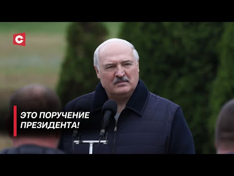Видео: Лукашенко: Полесье надо возрождать! Какие задачи стоят перед регионом?