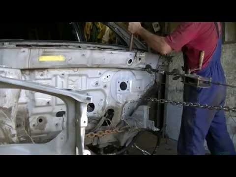 Видео: Рихтовка  Хендай Санта Фе. Часть 3.Кузовной ремонт. BODY REPAIR