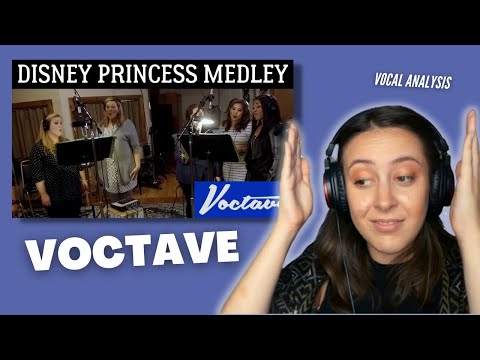 Видео: Реакция преподавателя вокала на попурри из песен Disney Princess VOCTAVE | Дженнифер Глатцхофер