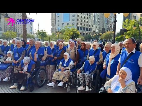 Видео: Centrum Holidays 60-61-62 гуруҳлар Масҷидул Ғомама-да (аёллар)