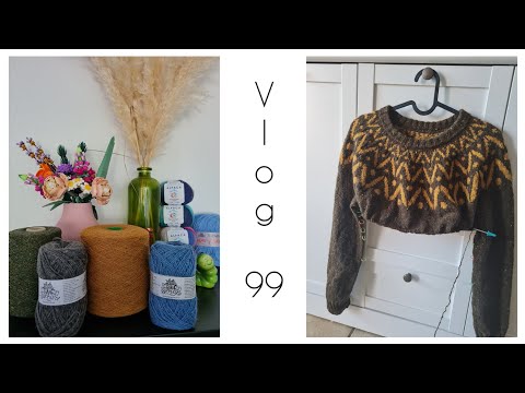 Видео: Vlog 99 Готовые работы || Текущие процессы || Много новой пряжи || июнь 2023