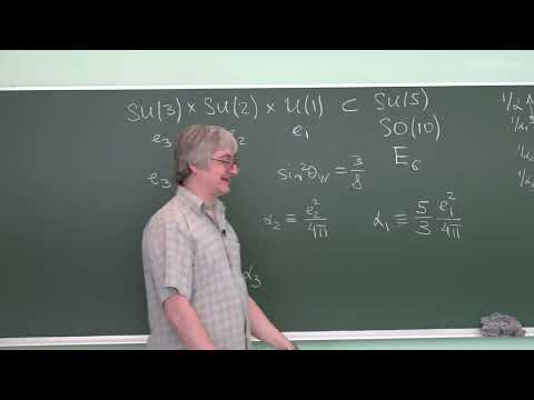 Видео: Степаньянц К.В. - Суперсимметрия - 1. Вводная лекция: обозначения и полезные формулы