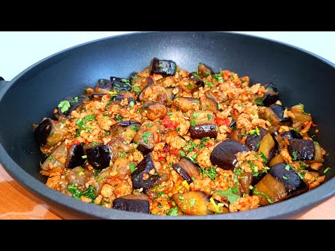 Видео: Баклажаны с Фаршем - Лучший РЕЦЕПТ! Это Очень Вкусное Блюдо, хоть на Обед, хоть на Ужин!
