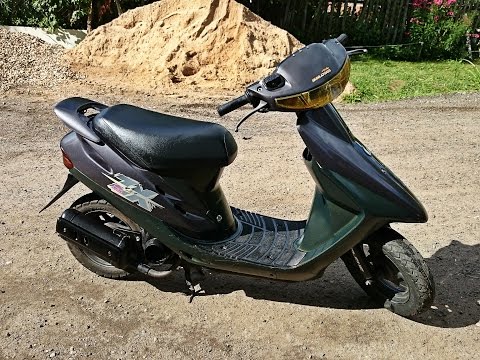 Видео: Обзор Honda Dio AF28ZX (нормальный)