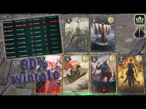 Видео: Gwent | НАКЕР ПИРАТЫ (Натиск) — гайд | Гвинт Патч 11.2