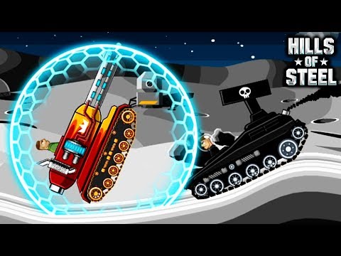 Видео: Новый танк МАМОНТ КОШМАРИТ на ЛУНЕ в игре HILLS of STEEL прохождение игры про танки tanks BATTLE