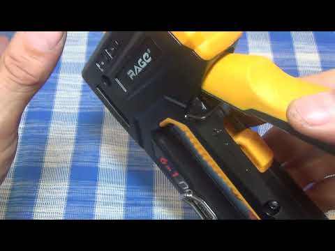 Видео: Степлер строительный 6в1, степлер мебельный RAGE VIRA
