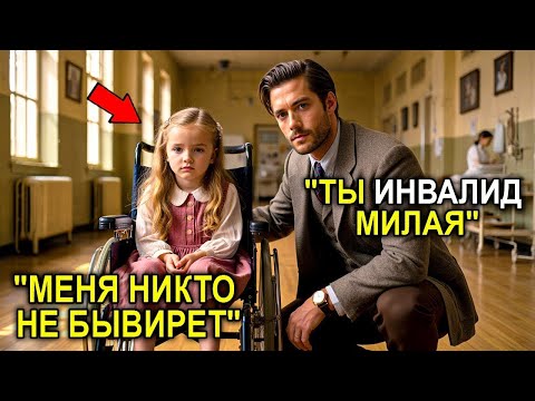 Видео: Сирота Девочка-ИНВАЛИД прошептала “Меня никогда не выбирают” — Миллиардер Встал И Сказал Только Одно