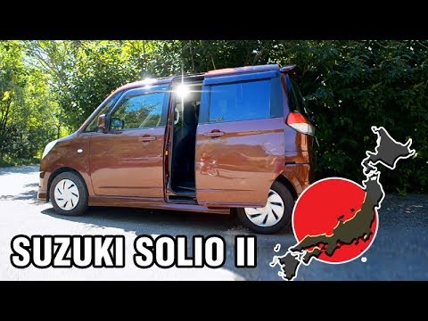 Видео: Вот такие машины сейчас пригоняют с Японии - Suzuki SOLIO II, НЕ КЕЙ КАР