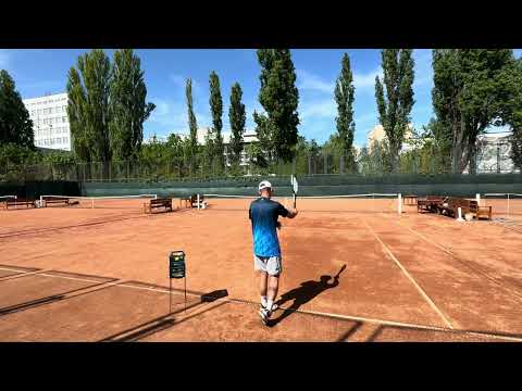 Видео: Видео 5 постановки подачи. Континентальная хватка и резаная подача. Slice serve