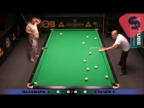 Видео: Коммерция, Паламарь - Сталев. Бильярд - 2024, (моск. пирамида). Billiards.