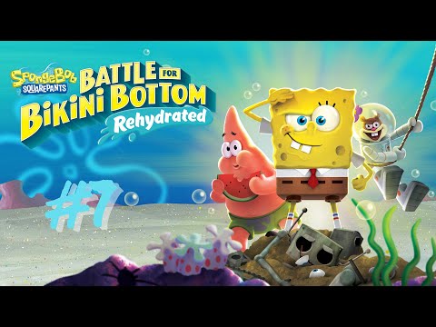 Видео: Spongebob Squarepants Battle For Bikini Bottom Rehydrated {Серия 7} Посейдом