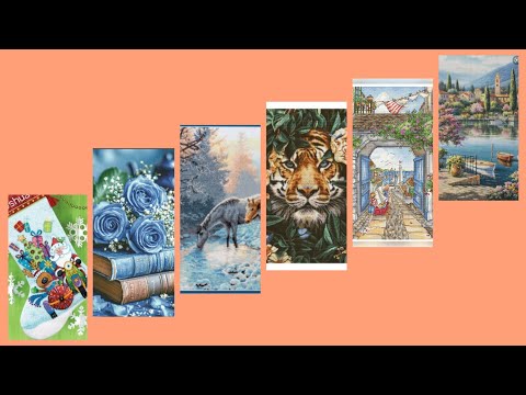 Видео: 125. Вышивка по плану 15. Очень много крестиков)))