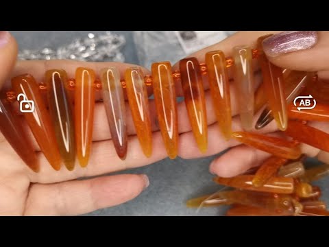 Видео: Натуральные камни, бусины с Алиэкспресс.