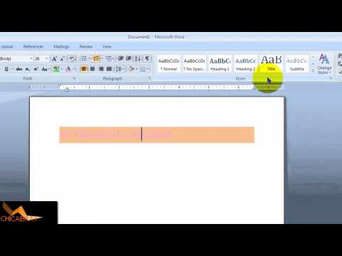 Видео: Как се работи с Microsoft Word 2007 tutorial