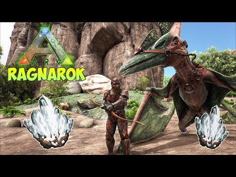 Видео: ДОБЫЧА КРИСТАЛЛОВ И ХИТИНОВАЯ БРОНЯ - ARK: Survival Evolved (Ragnarok) #4