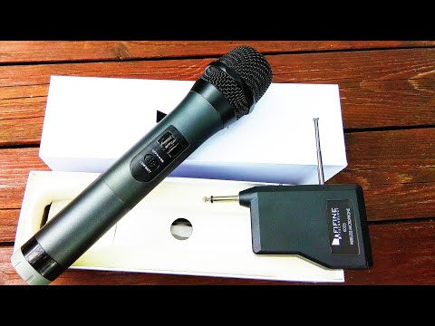 Видео: Беспроводный микрофон FIFINE UHF K025 / Wireless microphone FIFINE UHF K025