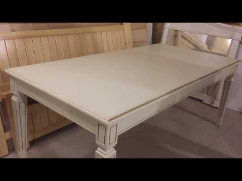 Видео: Раздвижной стол.  Ясень. Шпон. Сборка и отправка.
