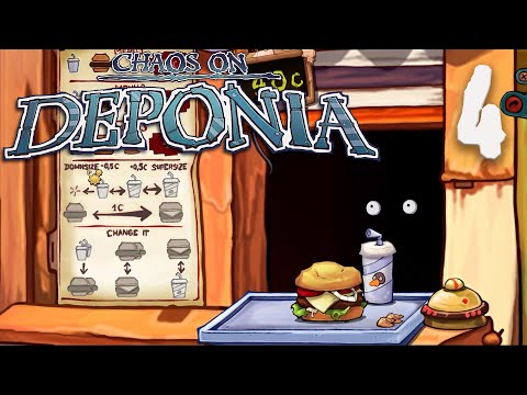 Видео: Тайна отца Руфуса- Chaos on Deponia - 4