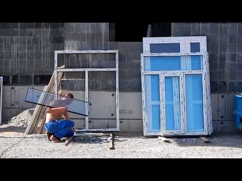 Видео: Строительство частного дома из FINNBLOCK Часть четвёртая