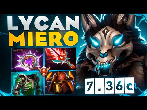 Видео: НЕВЕРОЯТНАЯ ИГРА НА НОВОМ ЛИКАНЕ ОТ МИЕРО🔥 (ft.@ShergaratVladimir ) Lycan 7.36c