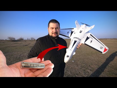 Видео: ATOMRC Dolphin Я офигел сколько может пролететь!!! Тест на дальность с 21700 Tesla