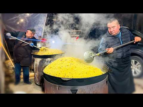 Видео: 🕌🍽 Самый большой Рамаданский Сухур в Центральной Азии – 5 000 человек в очереди каждый день!