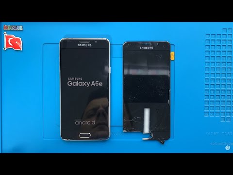 Видео: Замена экрана Samsung Galaxy A5 2016