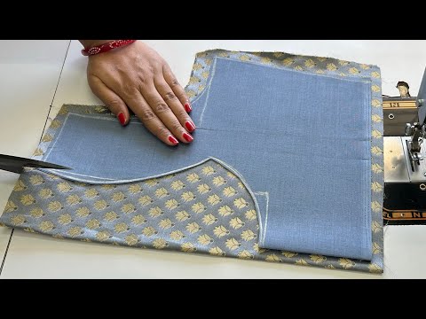 Видео: Современные модели выреза сзади блузки || Выкройка и пошив дизайна выреза сзади блузки || Дизайн ...