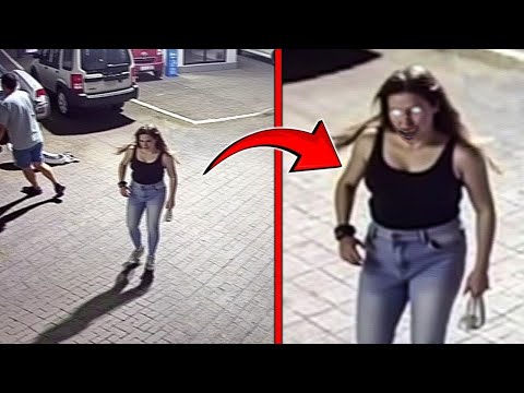 Видео: На Камеру Видеонаблюдения Попало Такое, Что Никт Не Ожидал Увидеть
