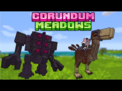 Видео: Обзор мода "Corundum Meadows"//КОРУНДОВЫЕ ЛУГА//1.16.5, крутой босс, новые мобы, новые биомы