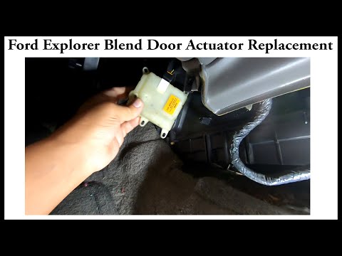 Видео: Замена привода двери с функцией «горячий холодный» в Ford Explorer 2005 года